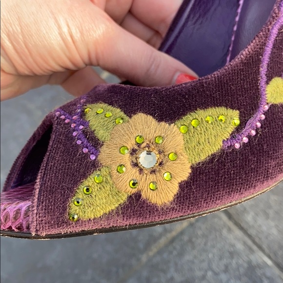 Le Silla beautiful purple heels - Picture 7 of 7